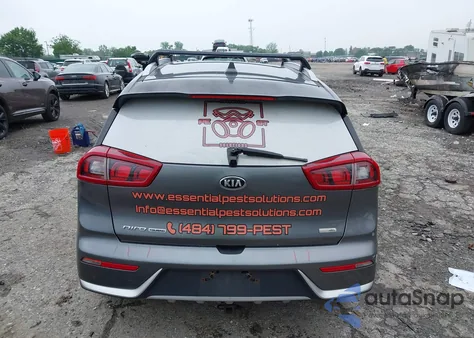 2017 Kia Niro Touring from USA, damaged, VIN KNDCE3LC6H5081574